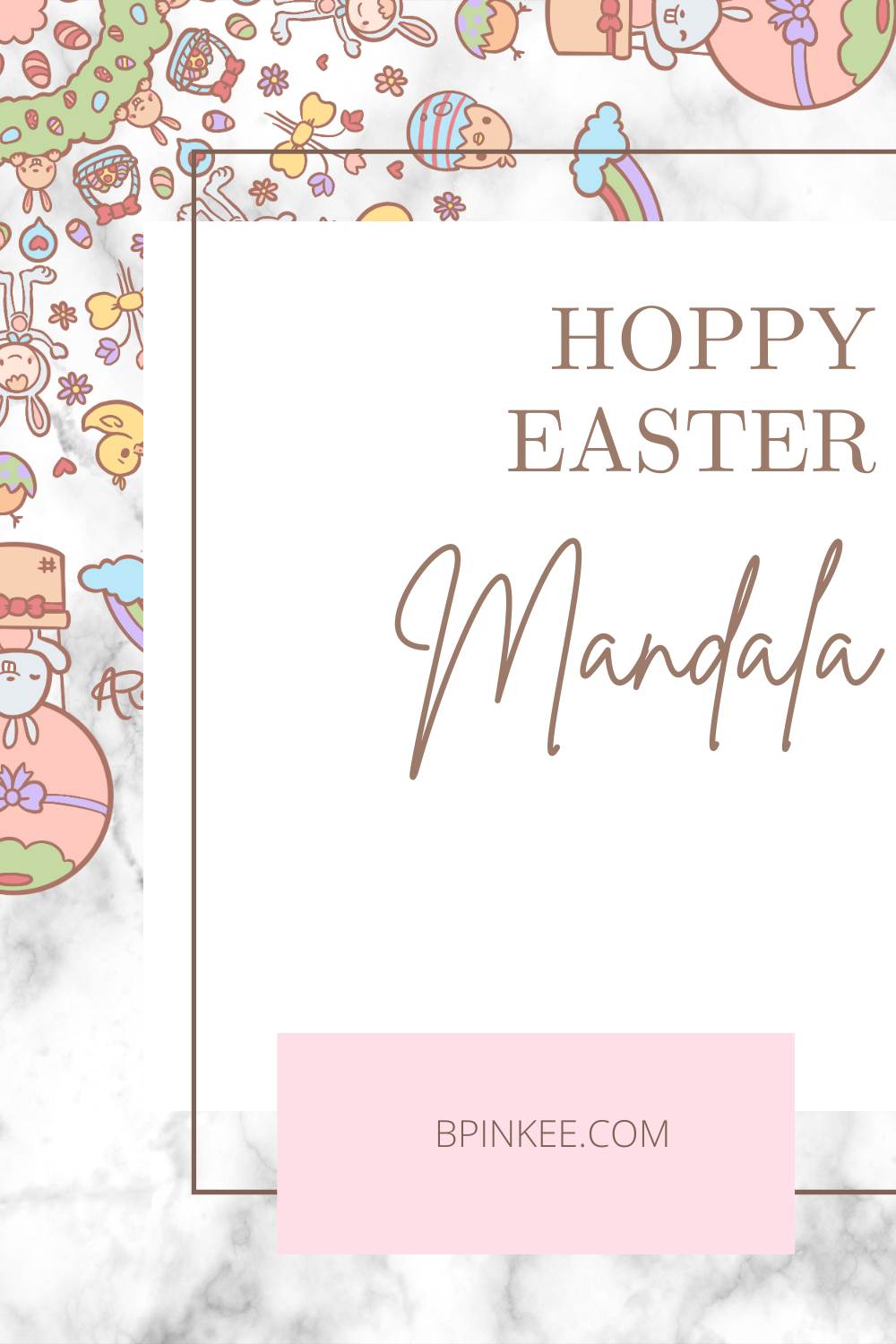 hoppy easter mandala